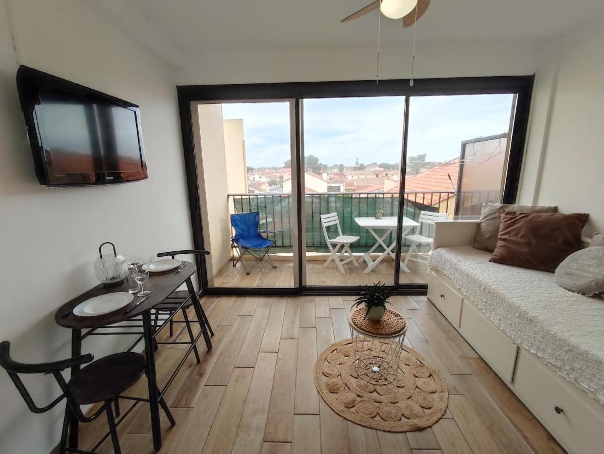 Beau Studio A 1 Minute De La Plage Canet-en-Roussillon Bagian luar foto